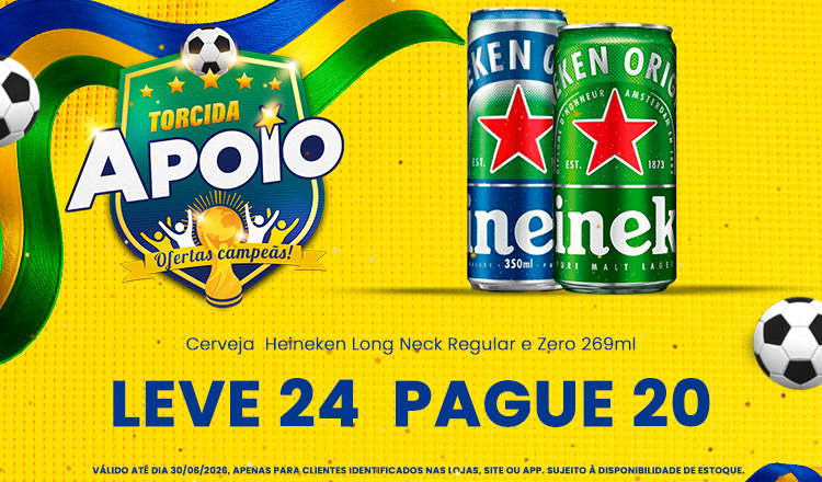 Heineken LP de 25 ate 30/06